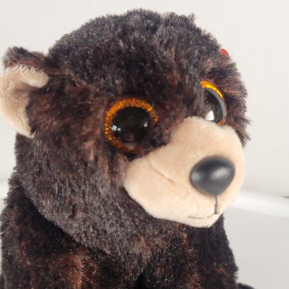 Ty Beanie Baby Kodi Bear Plush Toy 6" Brown Black Stuffed Animal with Tags - Picture 11 of 16